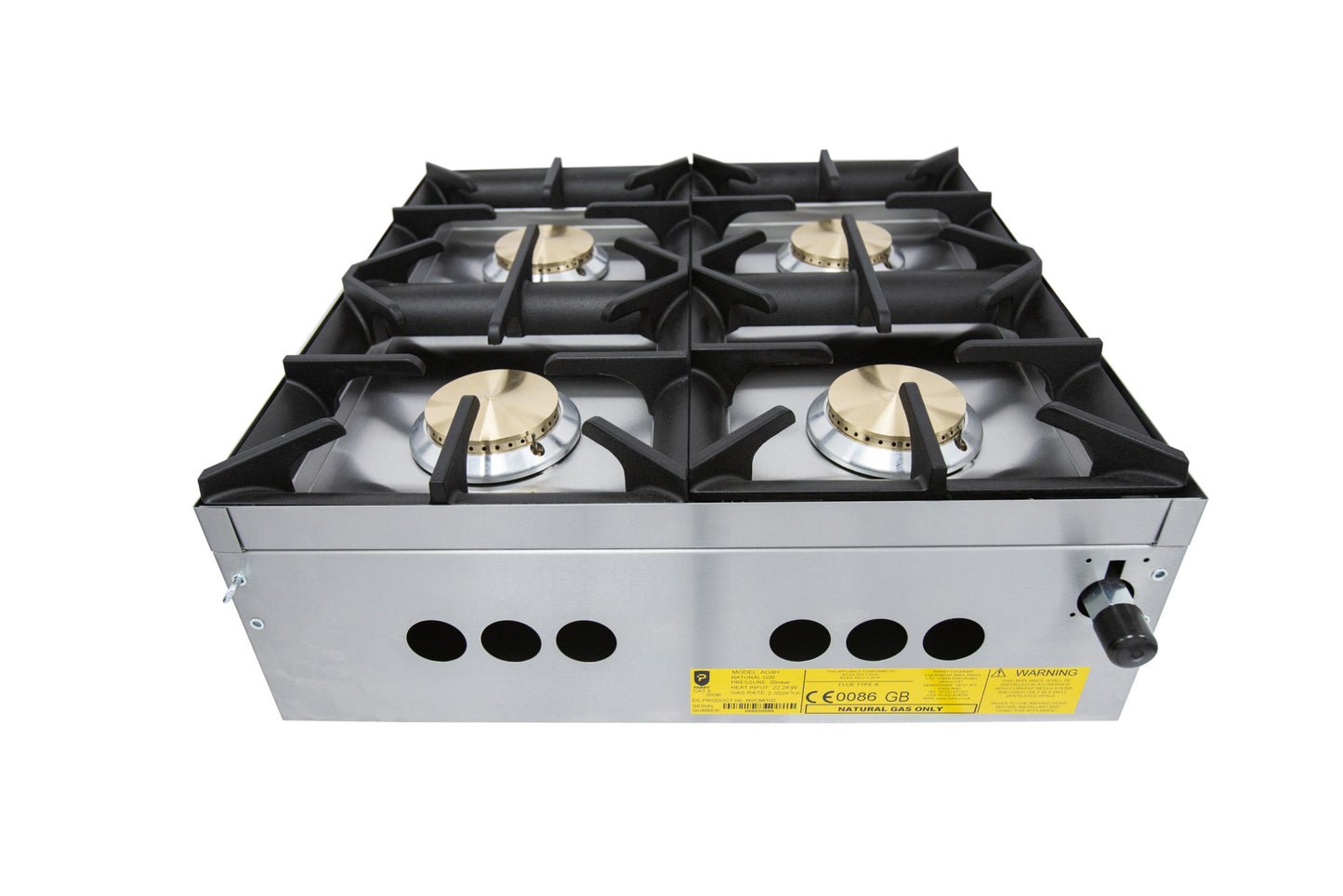 Parry Gas Boiling Top AG4H rear view