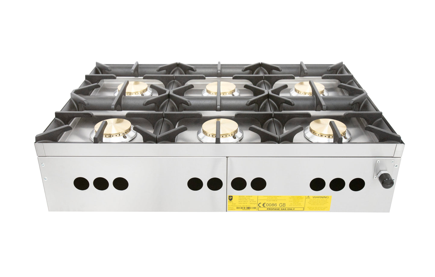 Parry Gas Boiling Top AG6H rear