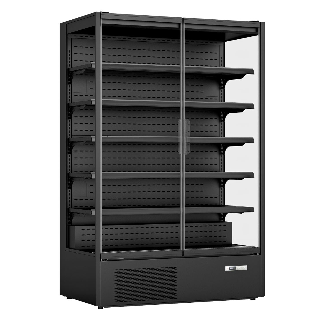 Prodis 1300mm Refrigerated Multideck, Black (XMD1250-P-FGD-K)