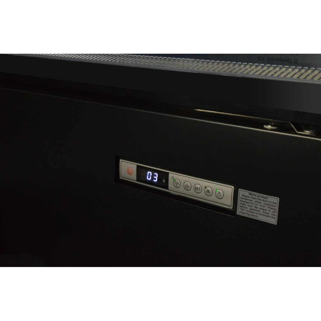 Prodis 1300mm Refrigerated Multideck, Black (XMD1250-P-FGD-K) display