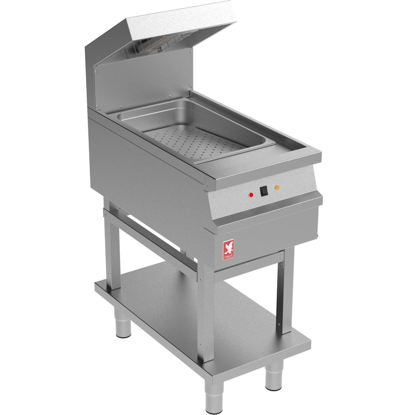 Falcon Dominator Plus Chip Scuttle E3405 on stand