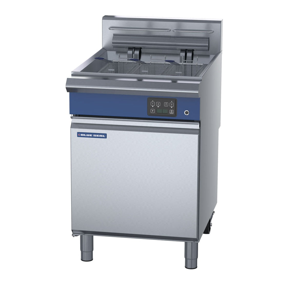 Blue Seal Electric Single Tank Fryer with Electronic Controls E60E