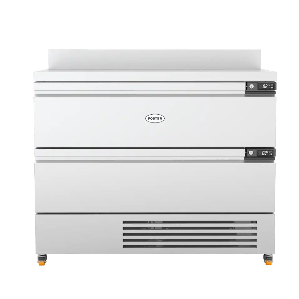 Foster 2-Drawer Counter Refrigerator/Freezer FFC6-2 with splashback