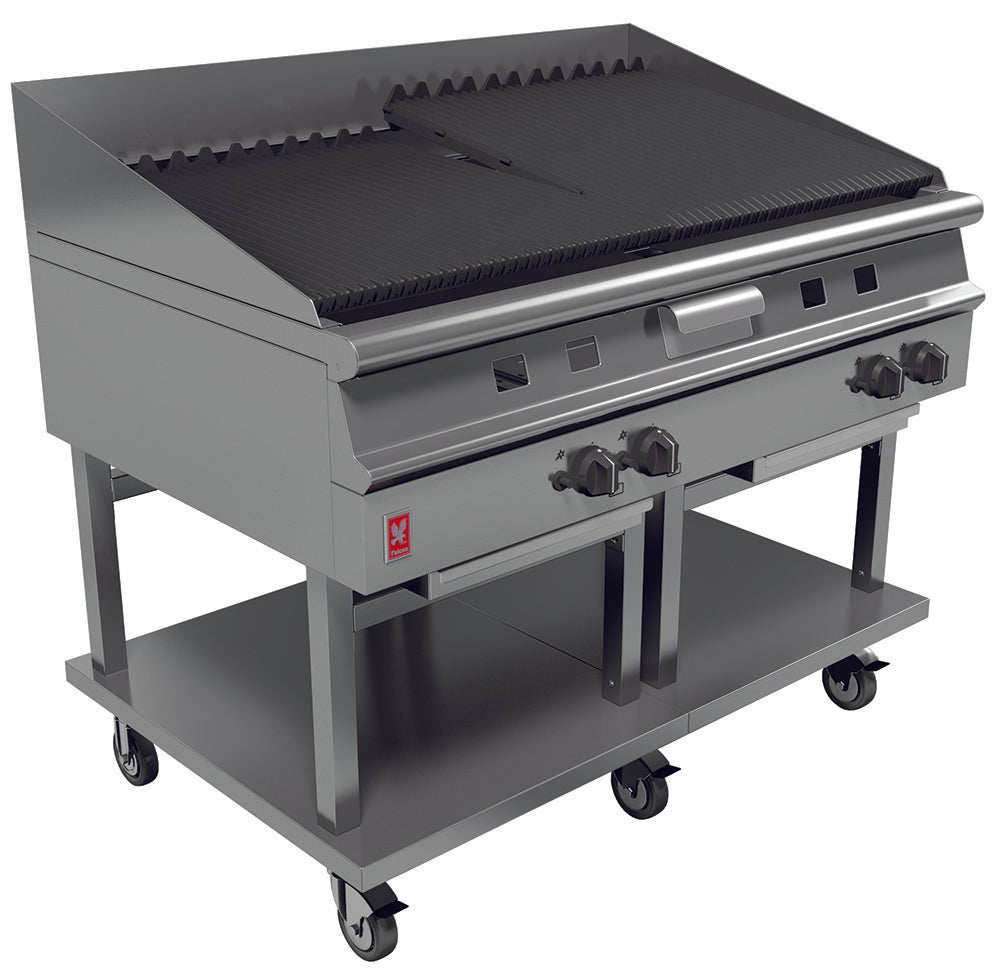 Falcon Gas Chargrill G31225 on mobile stand