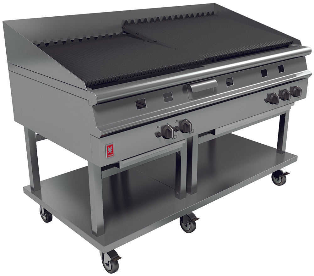 Falcon Gas Chargrill G31525 on mobile stand