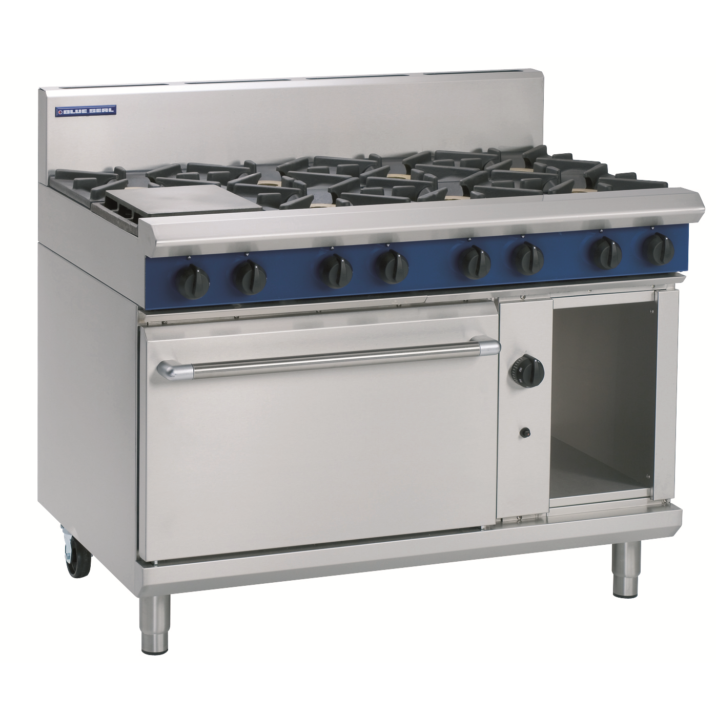 Blue Seal 8-Ring Gas Range G508D