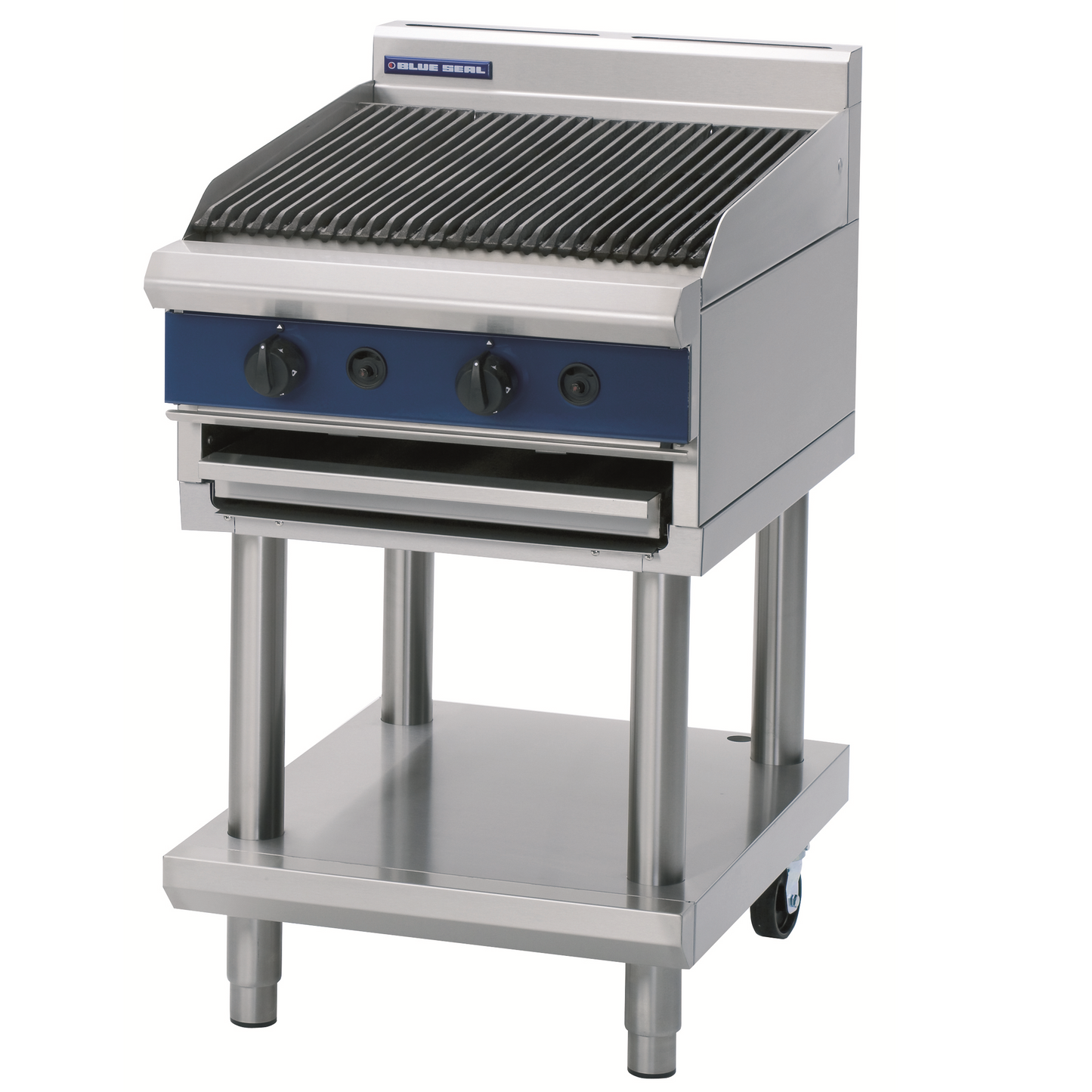 Blue Seal Gas Chargrill G594 on static stand
