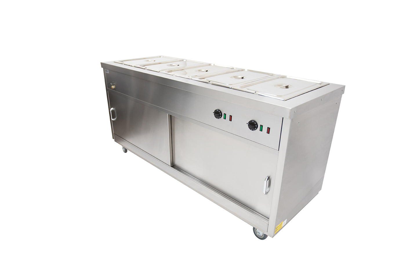 Parry Mobile Bain Marie Hot Cupboard HOT18BM front right view