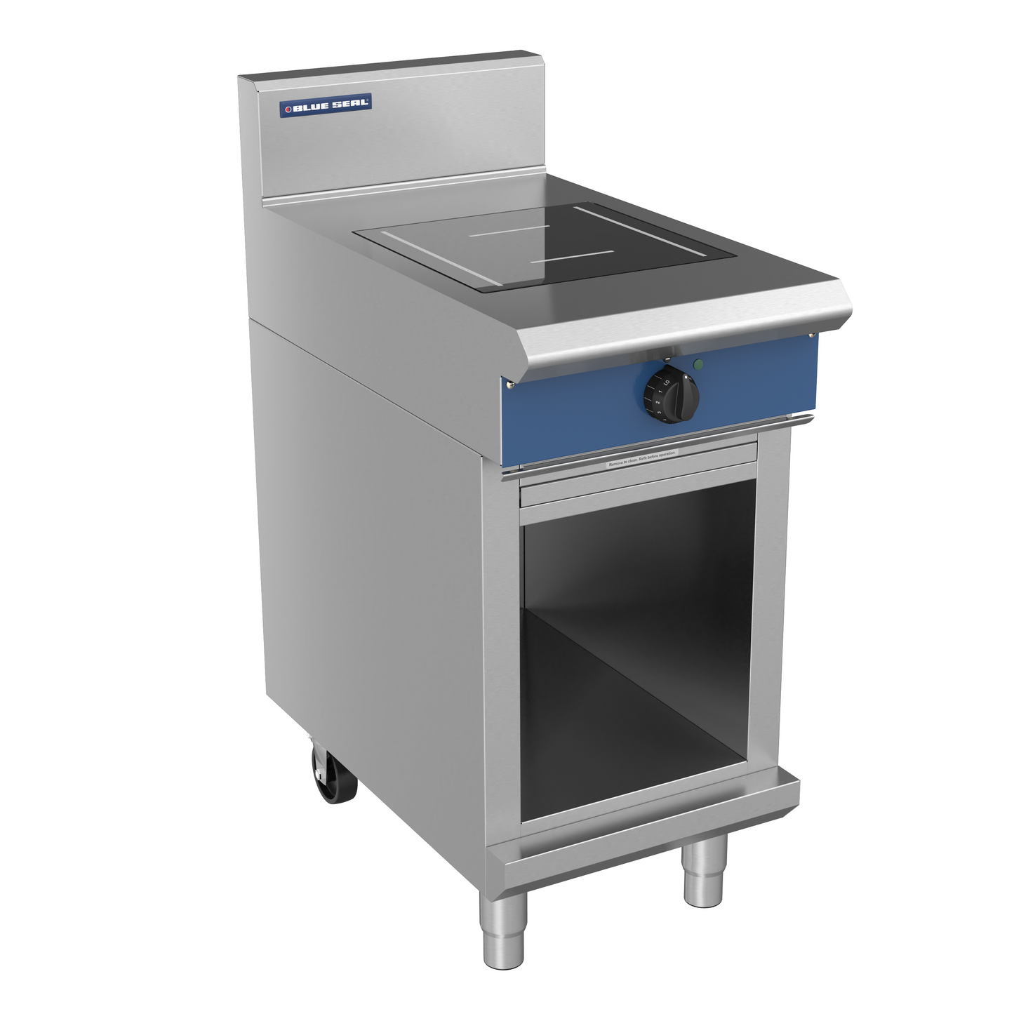Blue seal induction cooktop IN511F on cabinet base