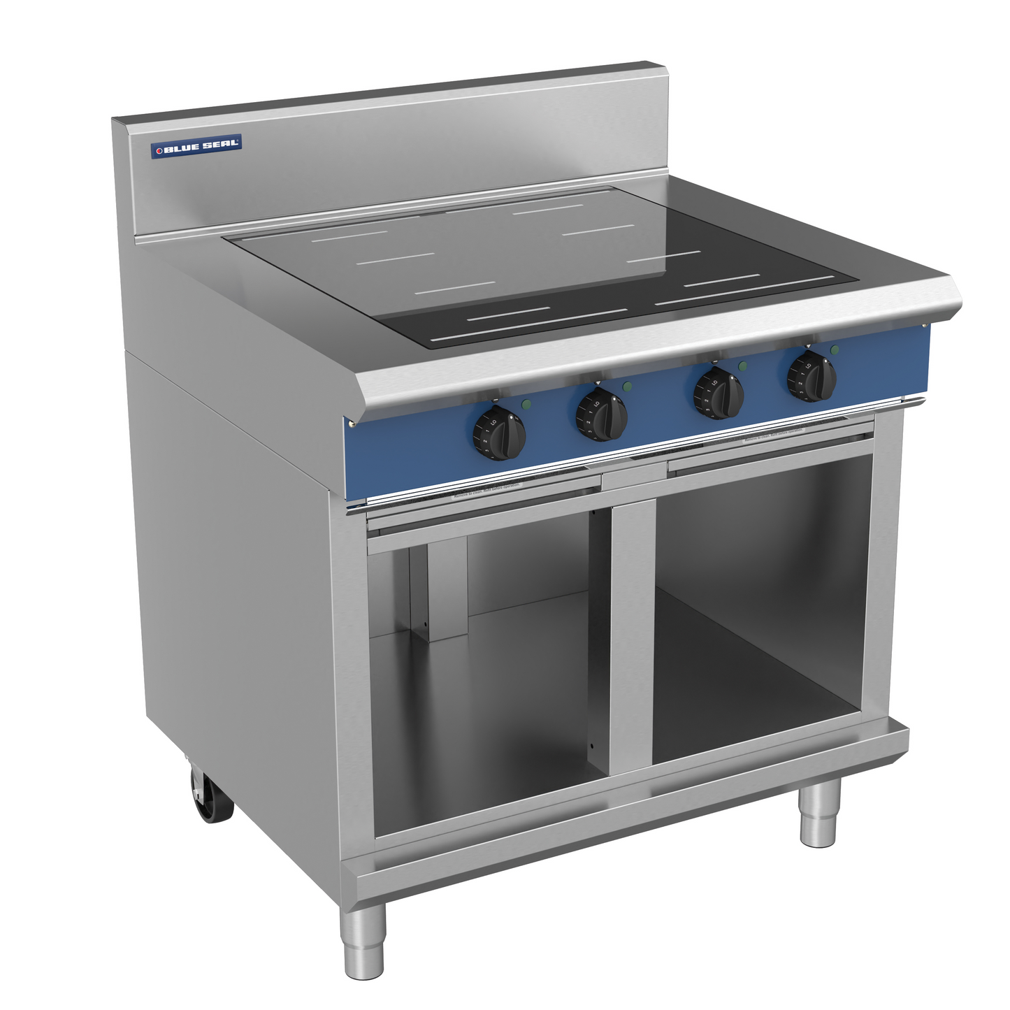 Blue Seal Induction Cooktop IN512F on cabinet base