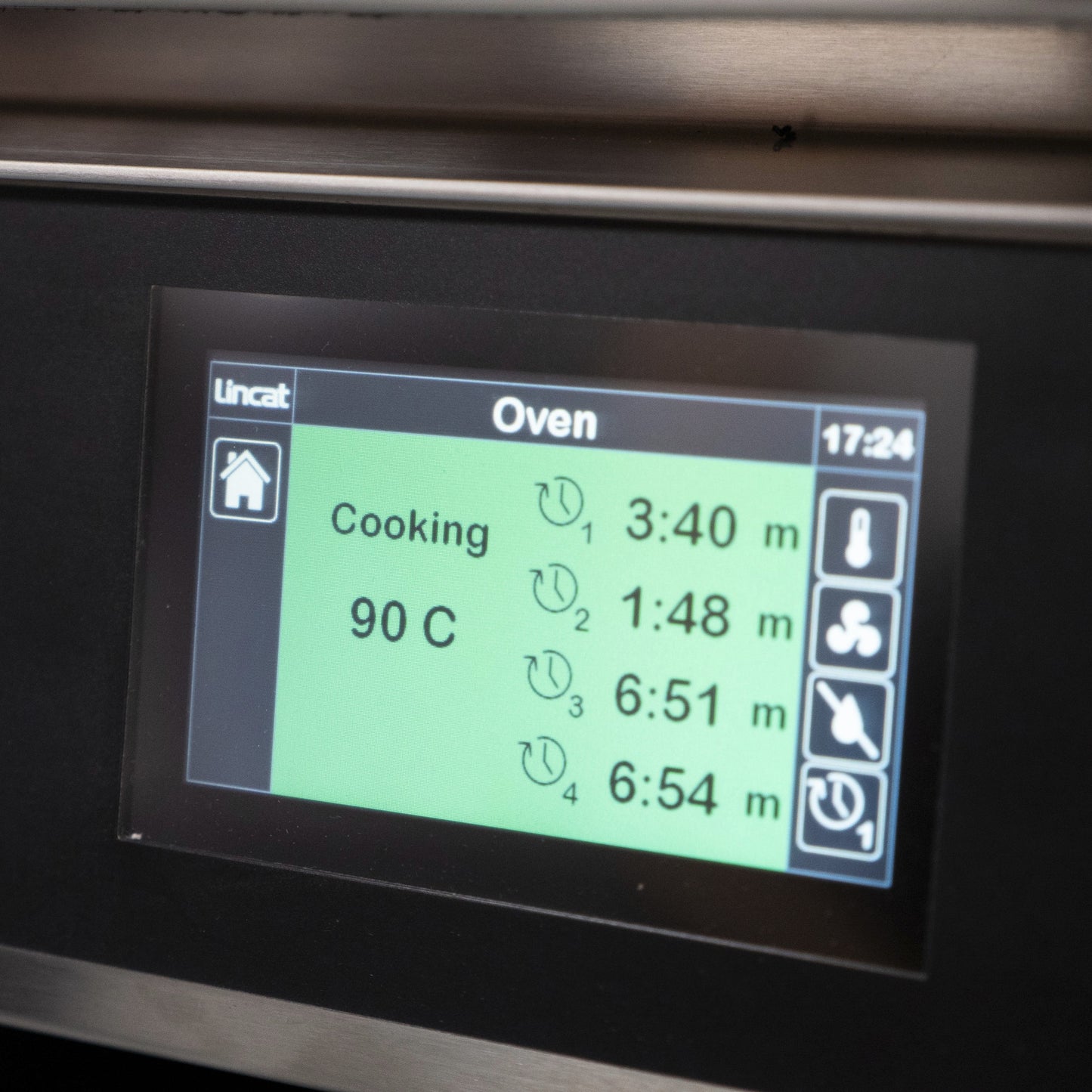 Lincat Convection Oven CO343T - touchscreen panel