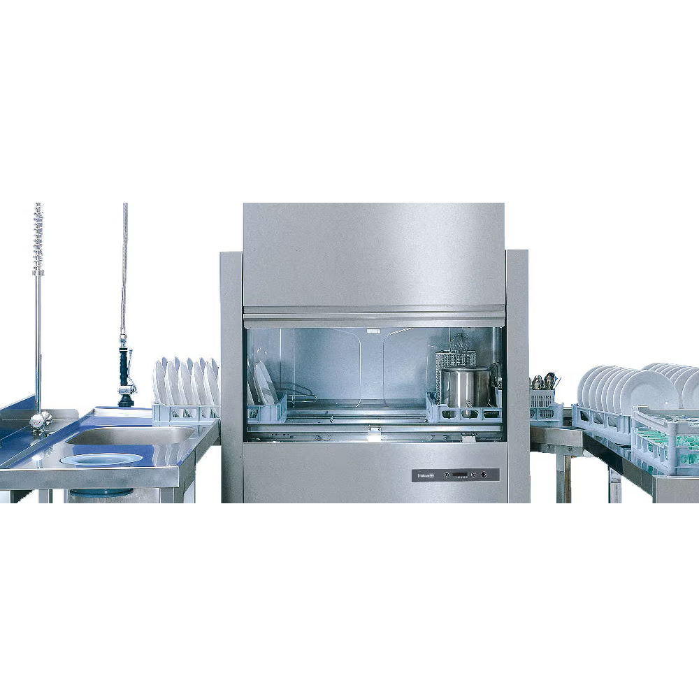 Maidaid MiniRack Conveyor Dishwasher (R3010) with tabling