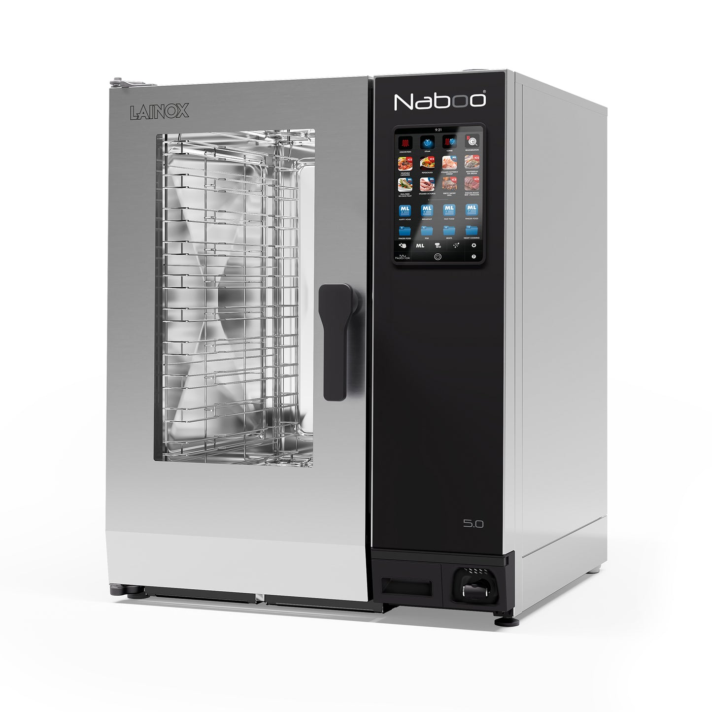 Falcon 10-Grid Electric Combi Oven (NAE101BV) side view