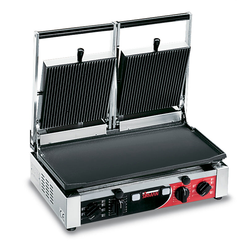 Sirman Panini Grill with ribbed & smooth plates PD LR-LR T