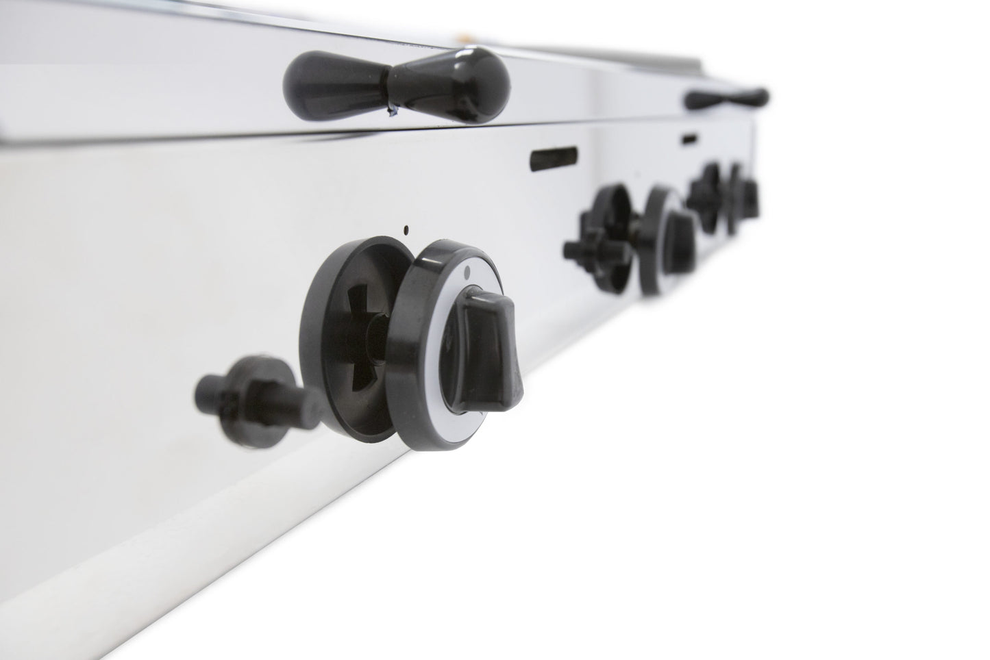 Parry LPG Gas Triple Griddle PGF1000G control knobs