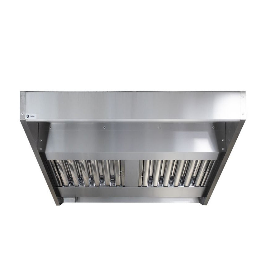 Extraction canopy front view