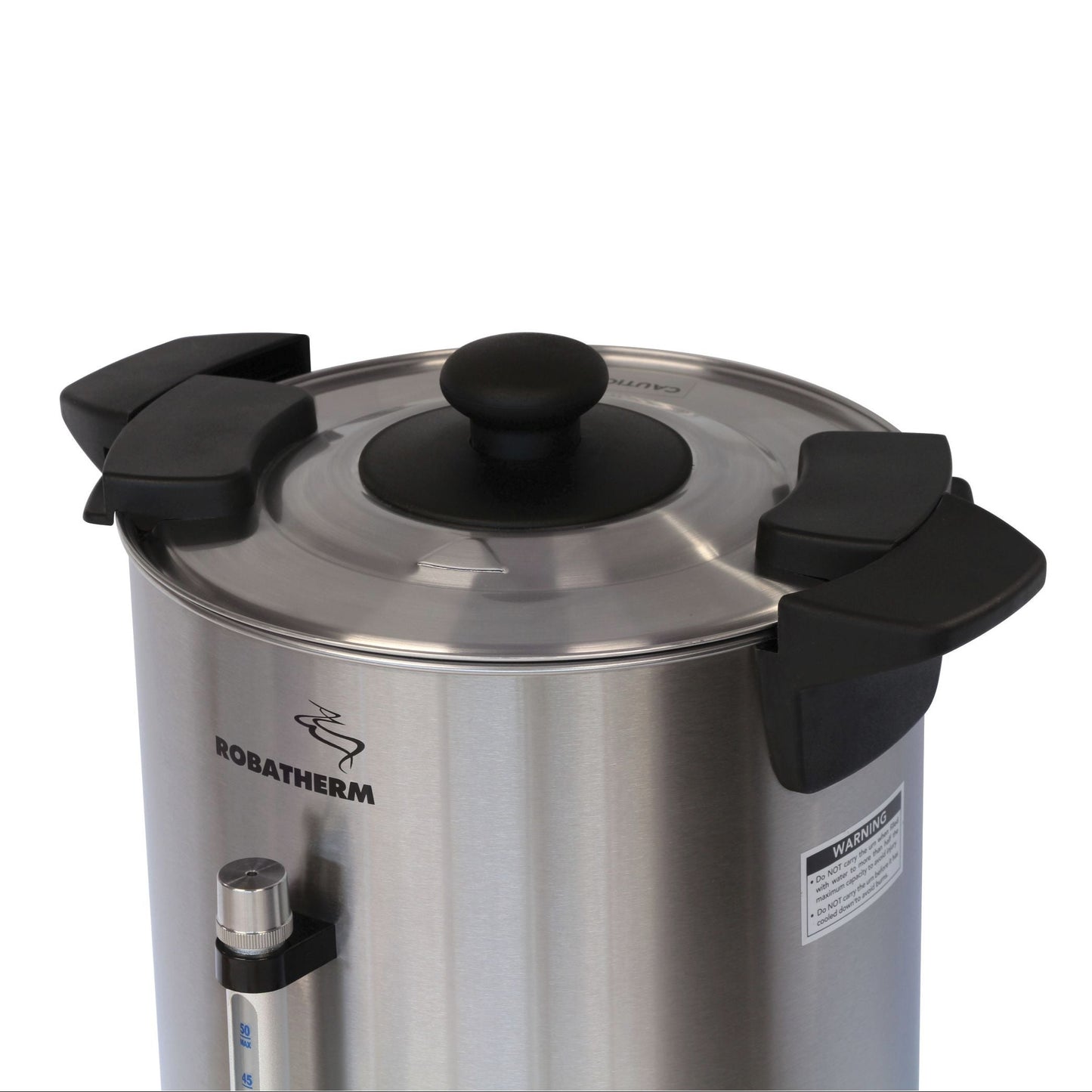 Roband Urn close up on twist lock lid