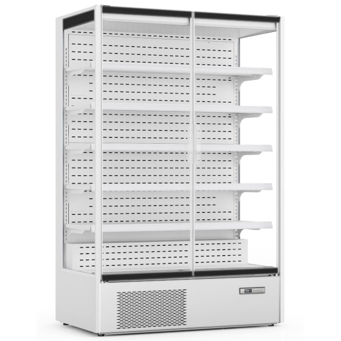 Prodis 1300mm Multideck in white XMD1250-P-FGD-W
