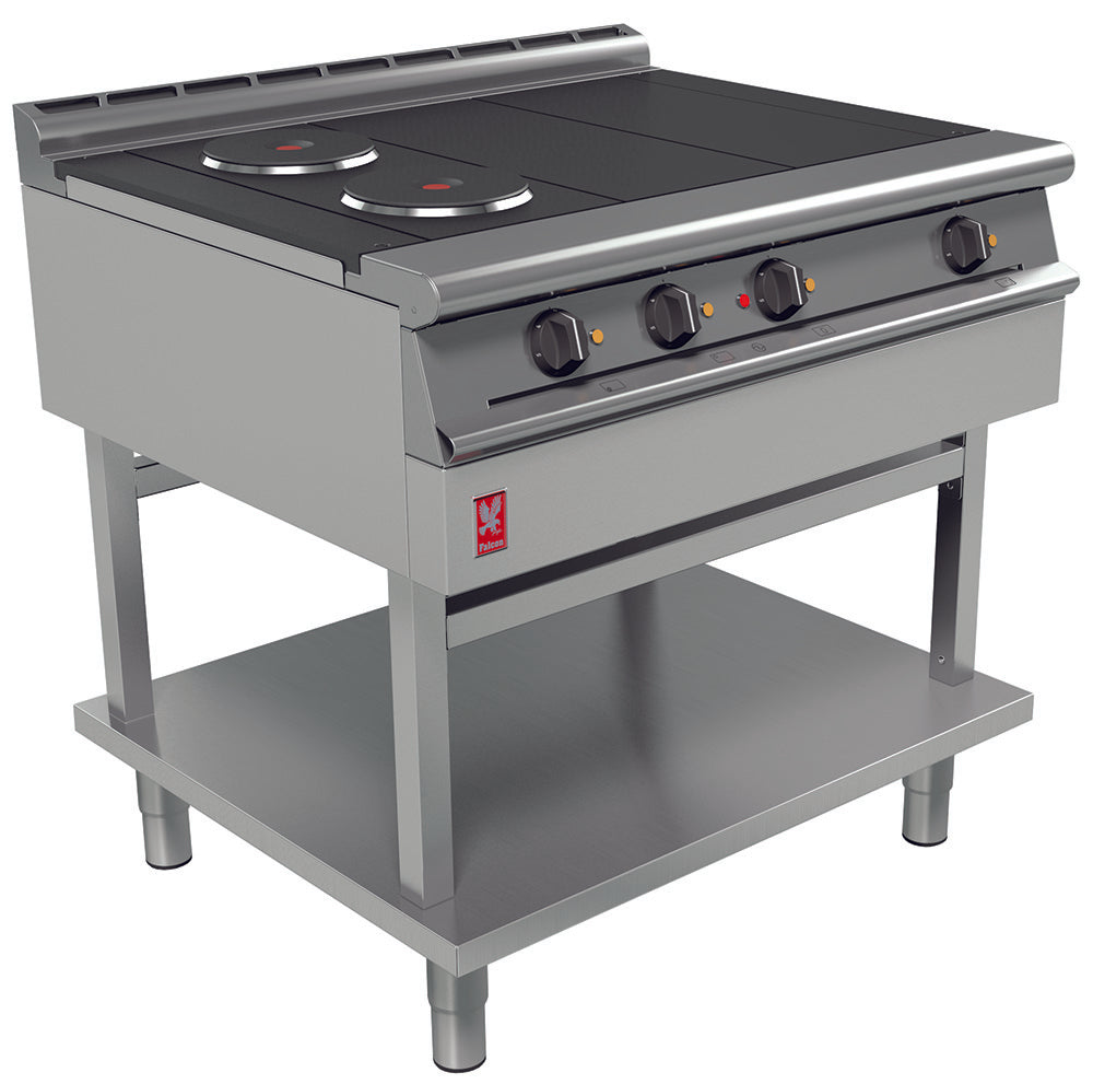 Falcon Electric Boiling Top with 2 hobs and 2 hot plates E3121-4 on fixed stand