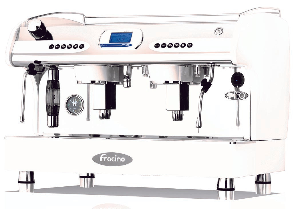 Fracino 2-Group Espresso Machine PID2 in white