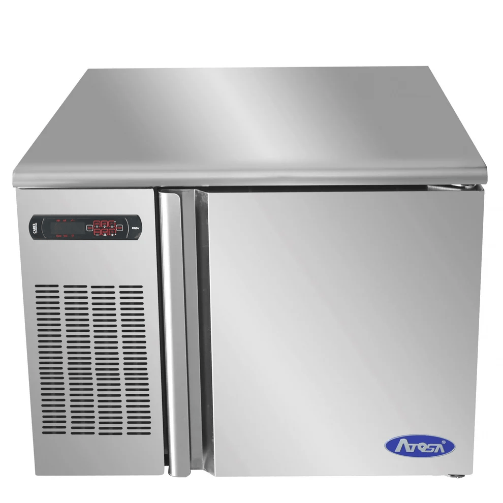 A blast chiller used in a hotel kitchen to improve food safety.
