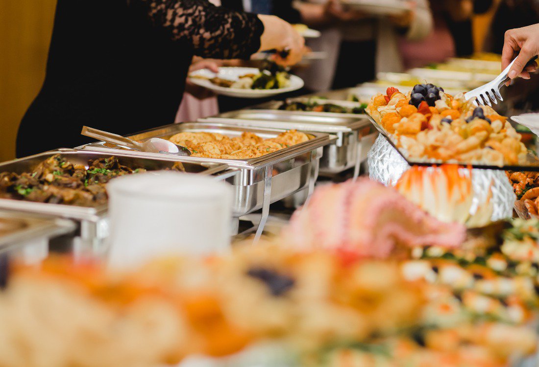 A hotel using Lincat catering equipment for their morning buffet.