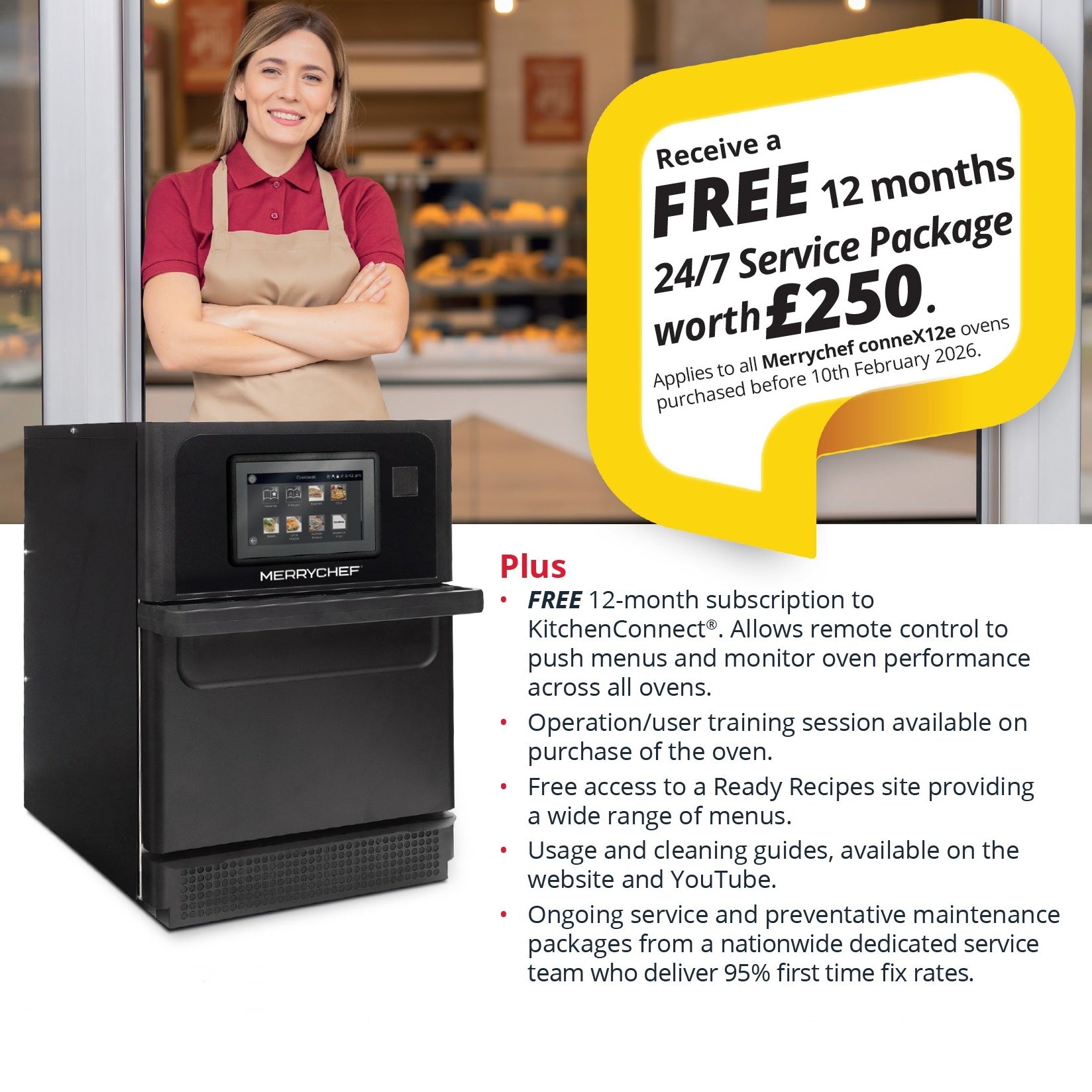 Connnex 12e November to February Promotion, free 12 months warranty upgrade