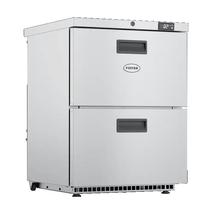 Foster 2-Drawer Undercounter Refrigerator (HR1502D) side view