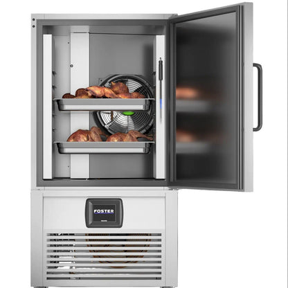 Foster Blast Freezer inside view, full shelves (BFT-48-SS)