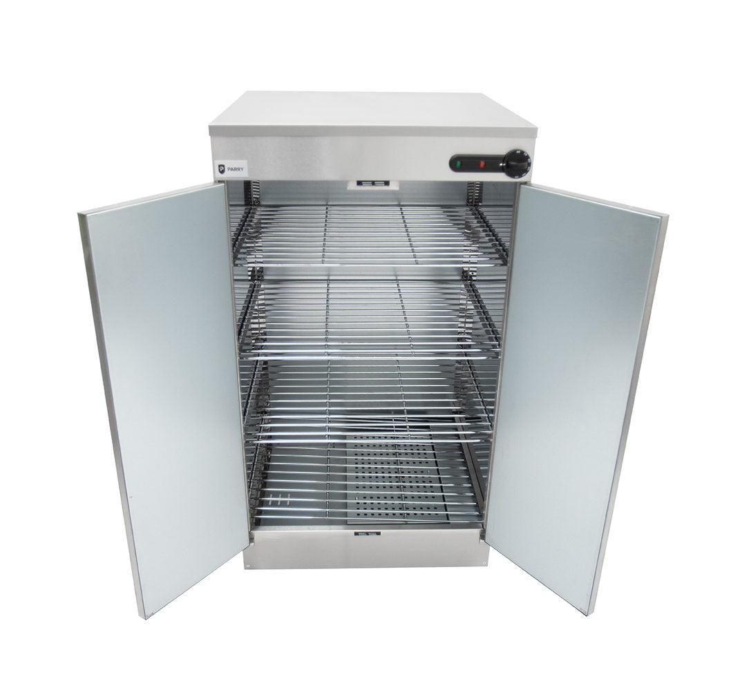 Parry Static Hot Cupboard 1863 internal shelves