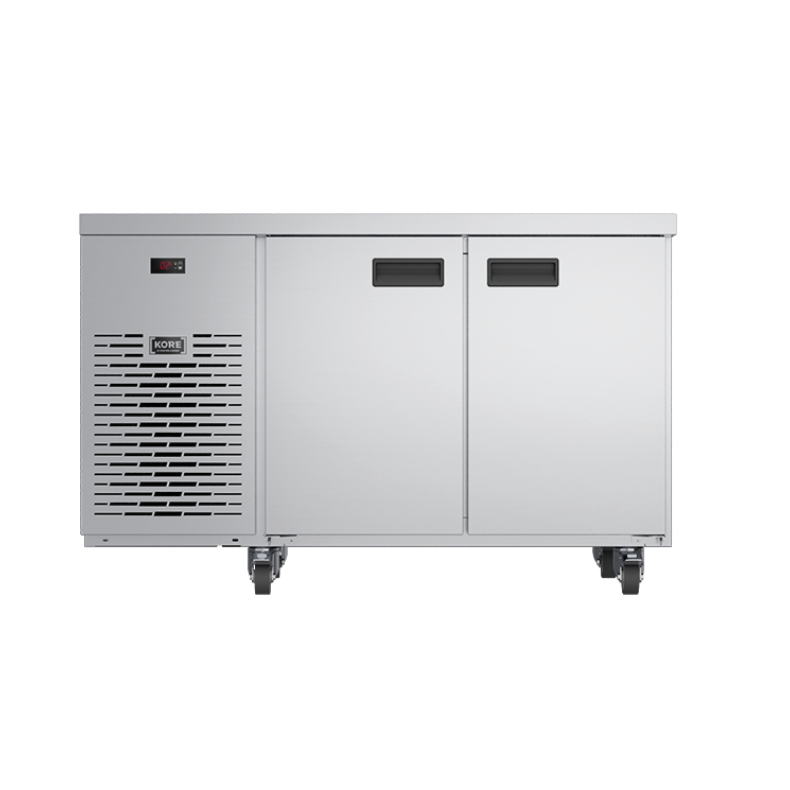 Foster 2-Door Refrigerated Counter KC2H - front view, with closed doors