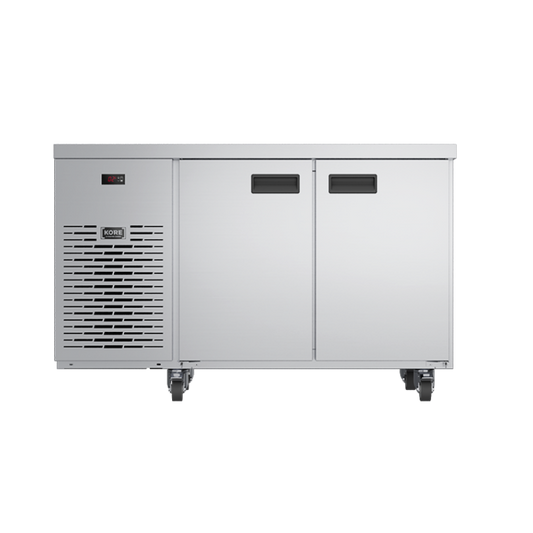 Foster 2-Door Refrigerated Counter KC2H - front view, with closed doors