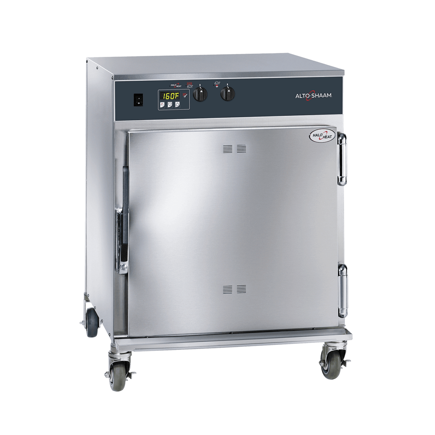 Alto-Shaam 45Kg Cook and Hold Oven with open door and loaded 750-TH-II