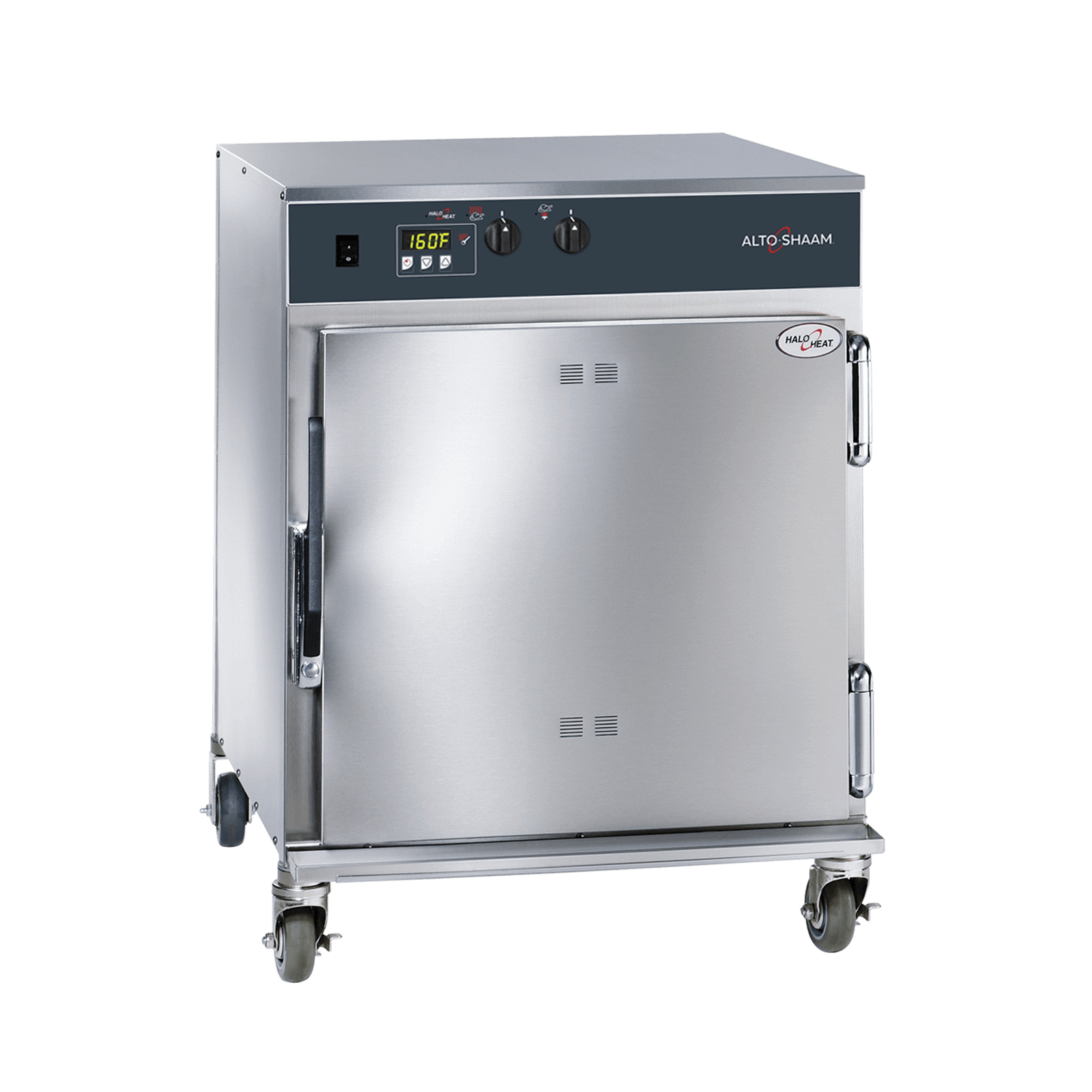 Alto-Shaam 45Kg Cook and Hold Oven with open door and loaded 750-TH-II