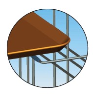 Tray trolley details