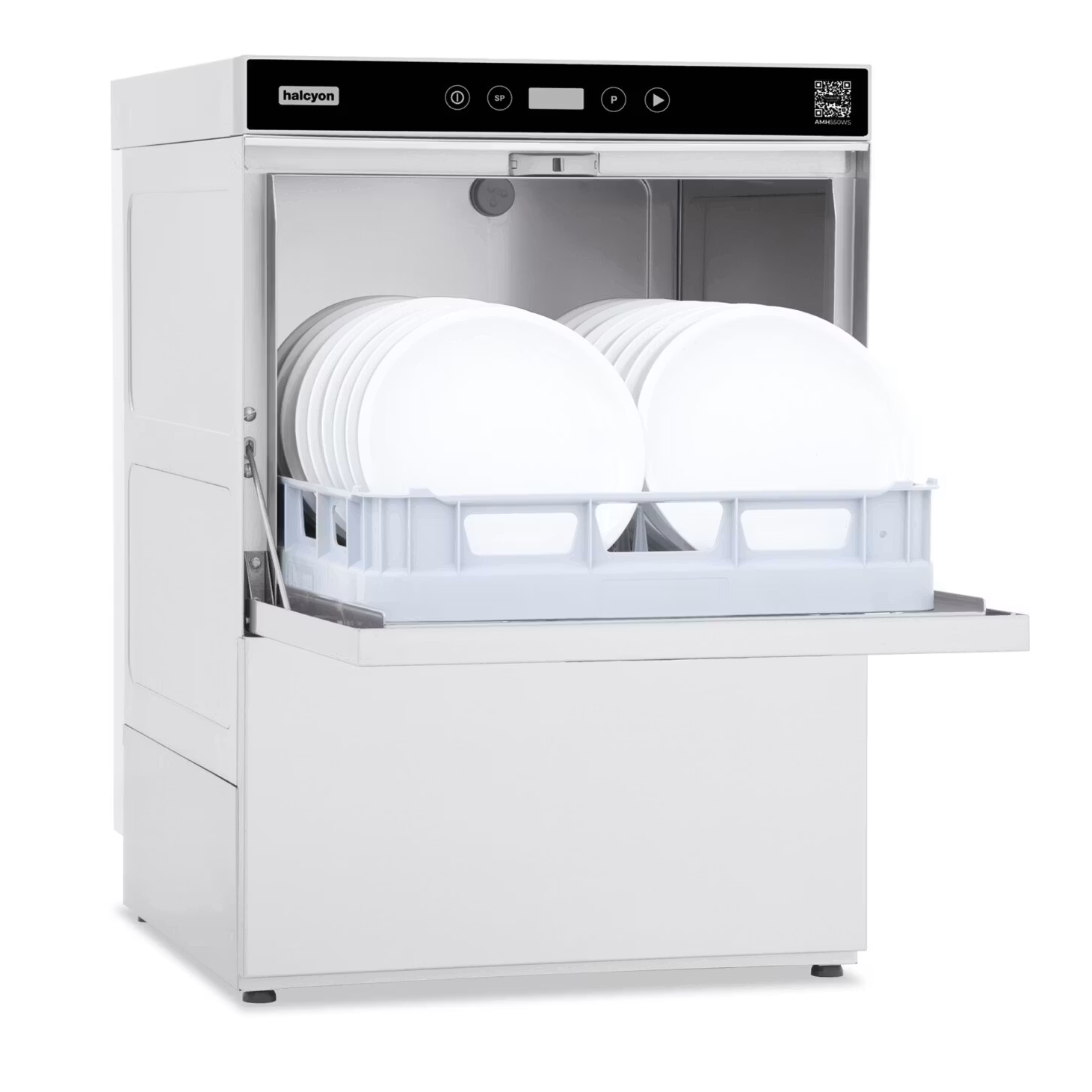 Maidaid Undercounter Dishwasher and Glasswasher AMH550WS - Open
