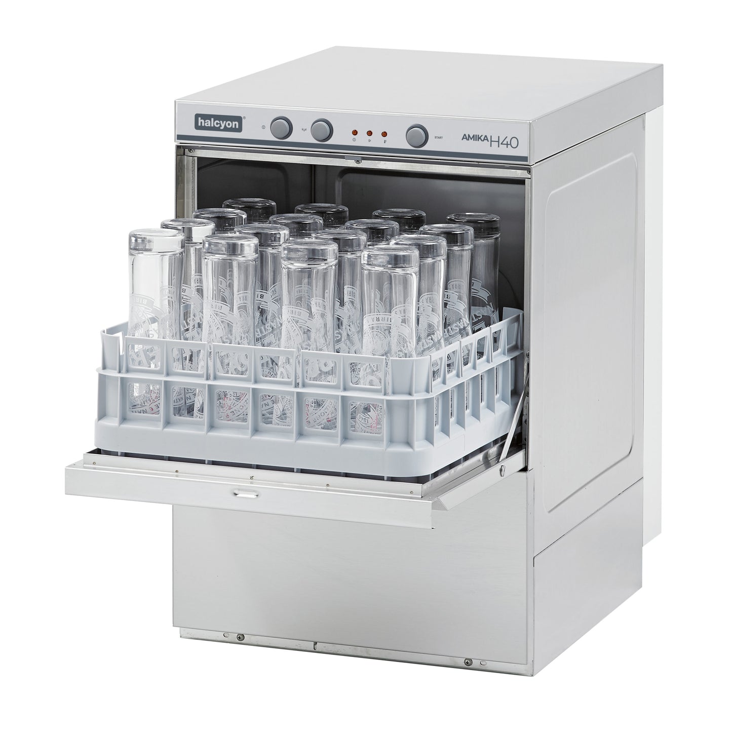 Amika Undercounter Glasswasher AMH40/D Open