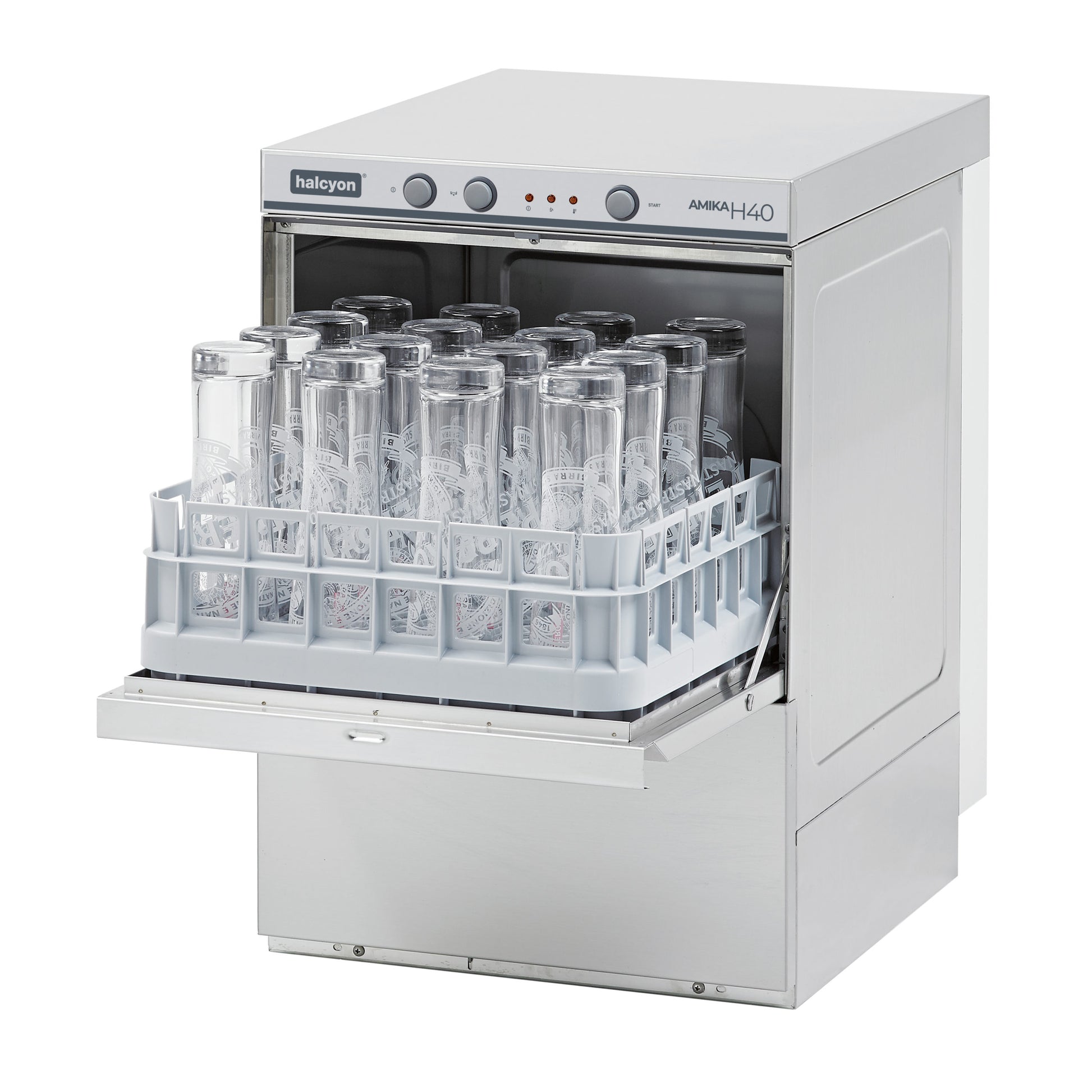Amika Undercounter Glasswasher AMH40/D Open