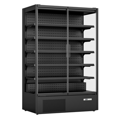Prodis 1300mm Refrigerated Multideck, Black (XMD1250-P-FGD-K)