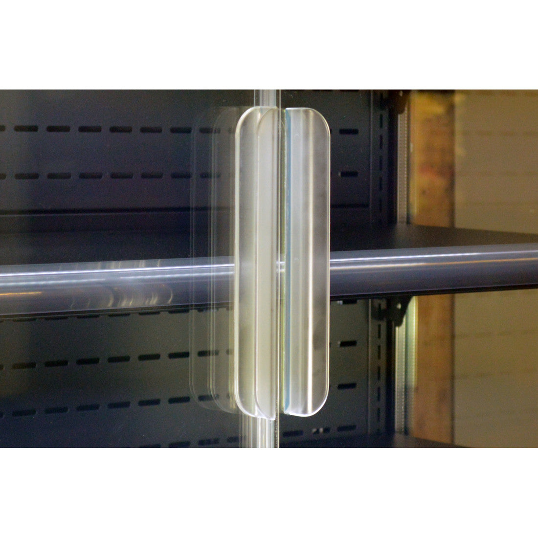 Prodis 1300mm Refrigerated Multideck, Black (XMD1250-P-FGD-K) close up on door handles