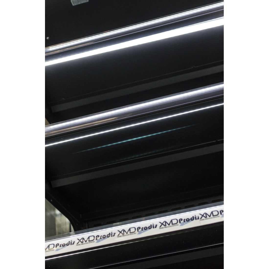 Prodis 1300mm Refrigerated Multideck, Black (XMD1250-P-FGD-K) LED lighting
