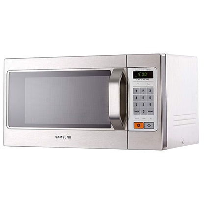 Samsung 1100w Microwave (CM1089) side view with light off
