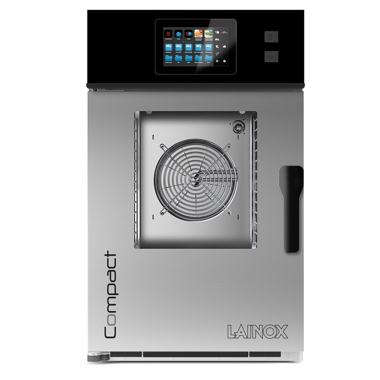 Lainox compact 6-grid 2/6GN combi oven (COEN026B)