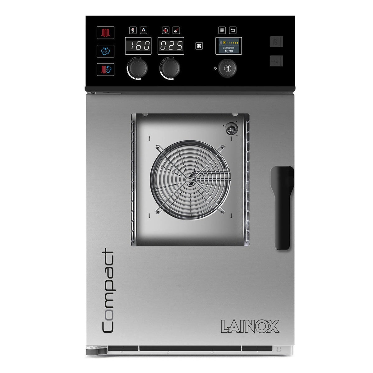 Lainox compact combi oven COES061B, viewed from the front