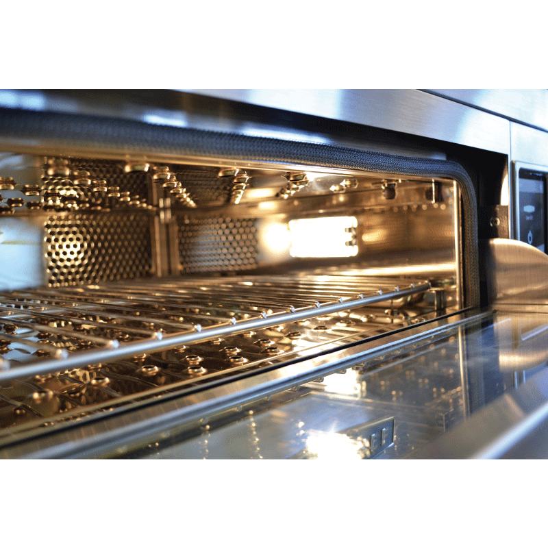 Turbochef Double Batch Pizza Oven internal chamber