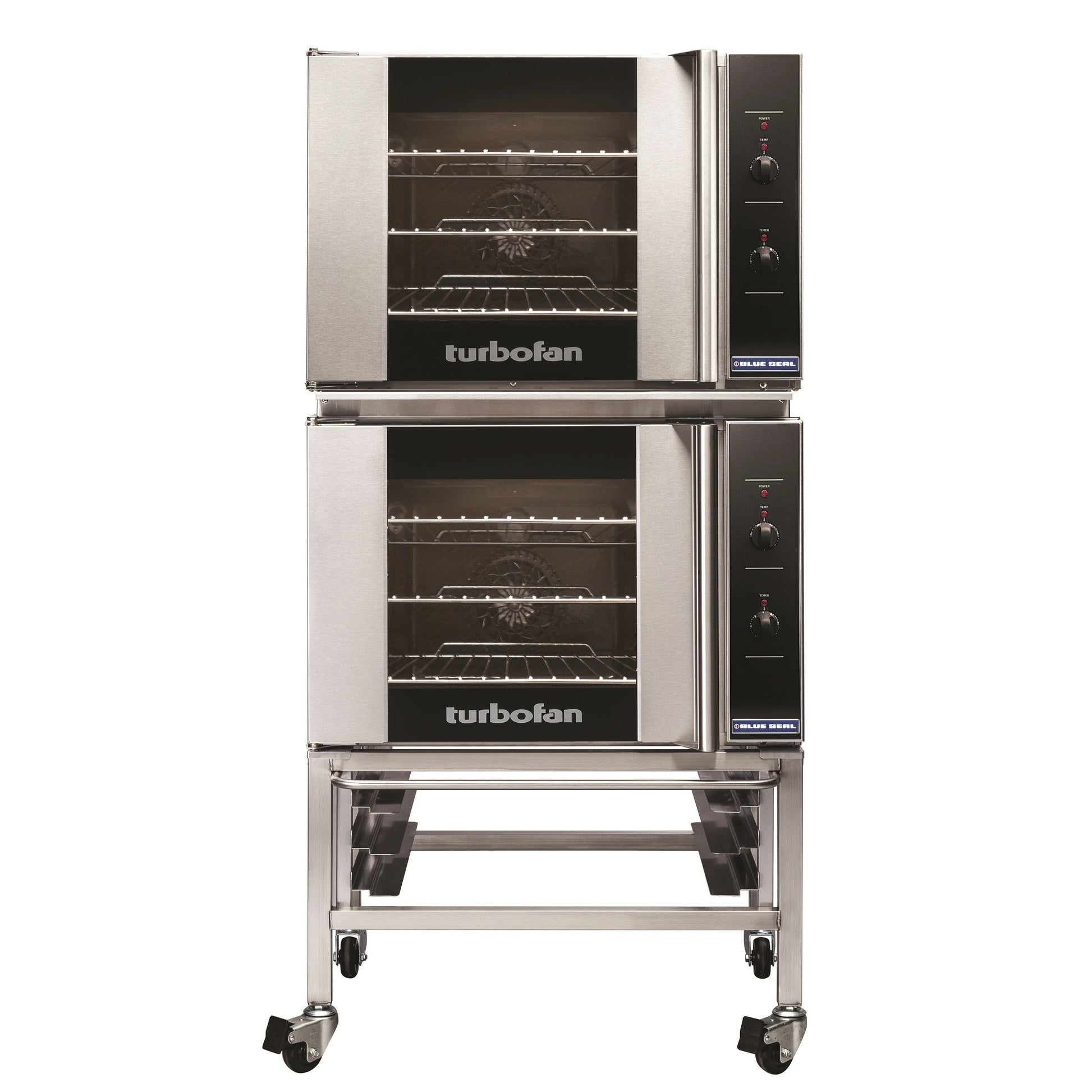 Blue Seal 3-Shelf 2.3kW Countertop Convection Oven (E30M3) 2 ovens stacked