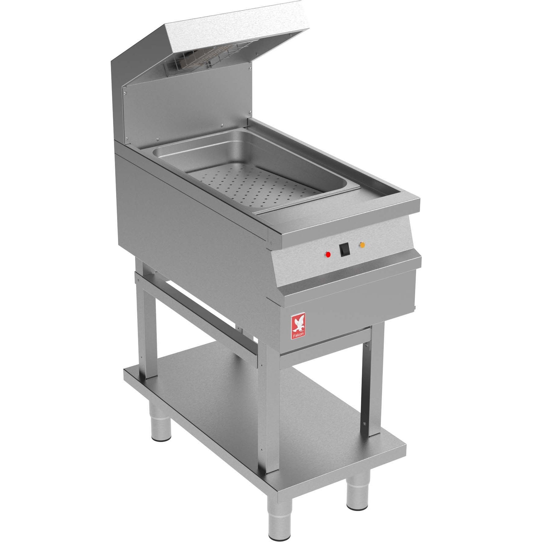 Falcon Dominator Plus Chip Scuttle E3405 on stand