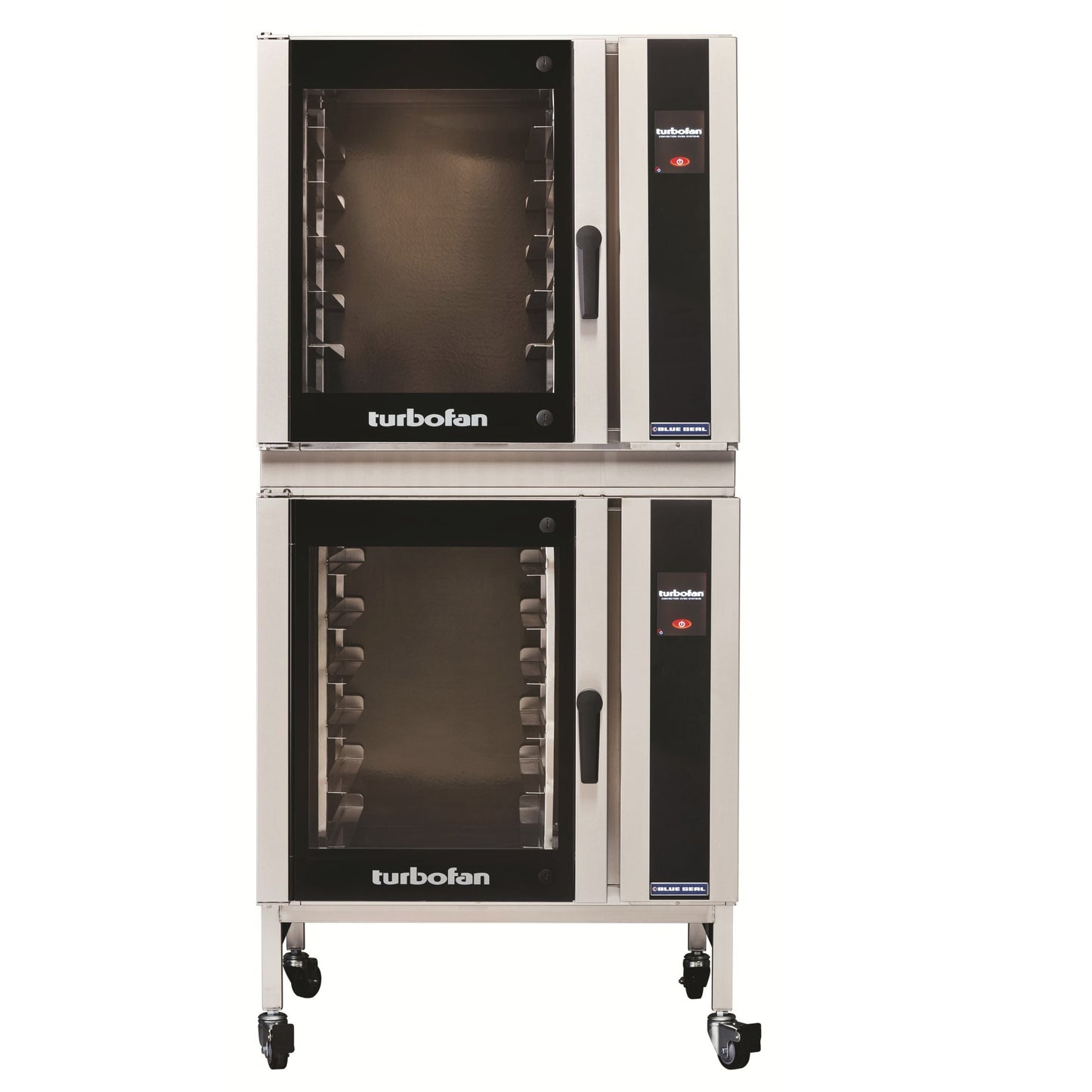 Blue Seal 6-Shelf 12.5kW Countertop Convection Oven (E35T6) 2 ovens stacked