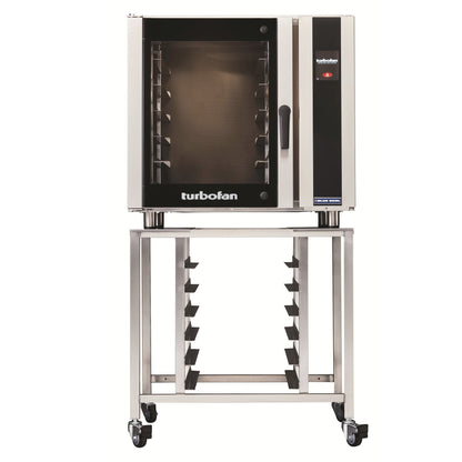 Blue Seal 6-Shelf 12.5kW Countertop Convection Oven (E35T6) on mobile stand