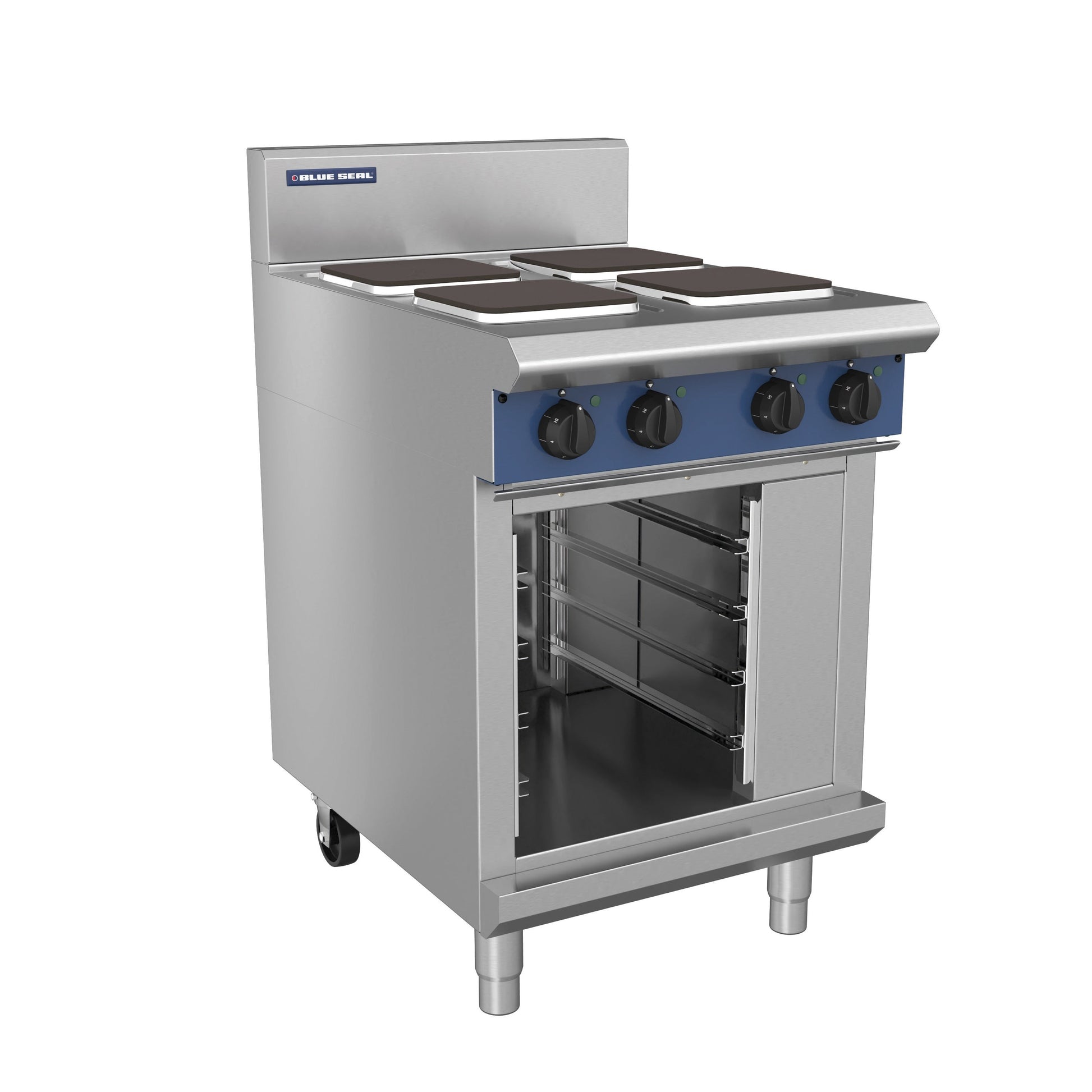 Blue Seal Electric Boiling Top E514S-B, countertop unit on cabinet stand